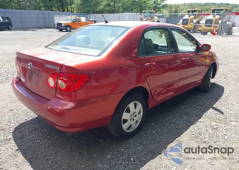 2006 Toyota Corolla Le из США, поврежденный, VIN JTDBR32E360064163
